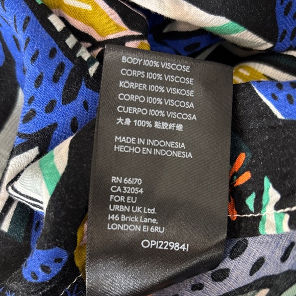 Anthropologie Art of Margaret Jeane Patterned Blouse - Picture 11 of 13